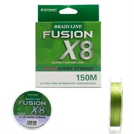 Remixon Fusion 150 Mt X8 Green 8 Kat İp Misina # 0,13 Mm