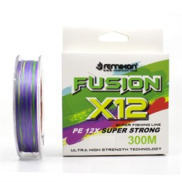 Remixon Fusion 300m X12 Multi Color İp Misina #018mm